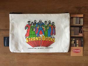 STRAND BOOK STORE ストランドブックストア 本屋 New York City ニューヨーク ポーチ 小物入れ バッグ デッドストック 未使用長期保管品