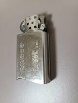 【zippo】ジッポー ライター インサイドユニット スリムサイズ インナー パーツ lighter 1600 未使用_画像4