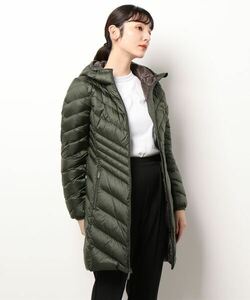 半額以下！新品未使用〜MICHAEL KORSマイケルコース☆パッカブル キルティング Down Jacket☆Olive／Sサイズ