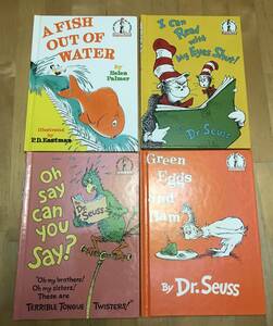 古本　洋書　絵本　Beginner Books 4冊 セット Dr.Seuss ドクター・スース Random House ビギナーブック 英語