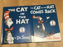 古本　洋書　絵本　THE CAT IN THE HAT 2冊 セット COMES BACK Dr.Seuss Beginner Book　キャット・イン・ザ・ハット　ドクター・スース_画像1