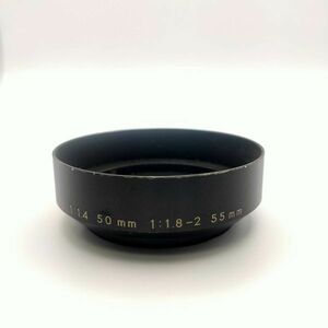 【オススメ】★送料無料★ASAHI OPT CO. 49mm径 Standard Lens 1：1.4 50mm 1：1.8-2 55mm メタルフード #g1010