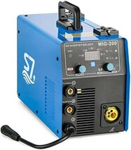 【新品送料無料】200A MIG Gas/Gasless 半自動溶接機 ガス/ガスフリ ARC 直流溶接機 4-in-1マルチプロセス溶接機_画像7