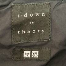 a03225 黄金比 UNIQLO Theory ユニクロUNIQLO Theory セオリー ダウンジャケット フード 古着 USED シンプル ベーシックカジュアルスタイル_画像9