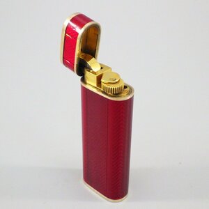 ※着火未確認 現状品 CARTIER カルティエ ロイキング 18K レッド×ゴールド 喫煙具 ライター RoyKing 193-2161423【O商品】