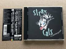 [CD] Stray Cats And Brian Setzer / New Best 国内盤 帯付 Japan Only Best ストレイ・キャッツ&ブライアン・セッツァー / ニュー・ベスト_画像1