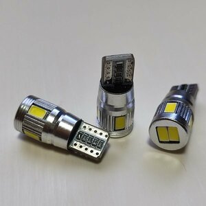 ベンツ W163 W164 X164 R251 W211 W219 超爆光！T10 LED キャンセラー内蔵 ポジションバルブ 2個セット ホワイト /6