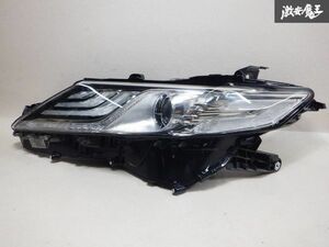 トヨタ 純正 AXVH70 カムリ 後期 LED ヘッドライト ヘッドランプ 左 左側 助手席 KOITO 33-275 刻印 T 即納 棚28I