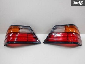 メルセデスベンツ 純正 W124 Eクラス 前期 テールライト テールランプ レンズのみ 左右 セット 割れ無し 即納 棚24L