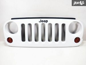 CHRYSLER クライスラー 純正 JEEP ジープ JK系 ラングラー フロント グリル ラジエーターグリル ウィンカー 付き 1BM91TRM ホワイト 棚31