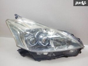 トヨタ 純正 ZVW40 プリウスα Sツーリング LED ヘッドライト ヘッドランプ 右 右側 運転席 KOITO 47-42 即納 棚23Q