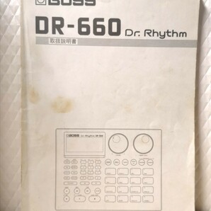 BOSS DR-660 Dr.Rhythm 取扱説明書 リズムマシン の画像1