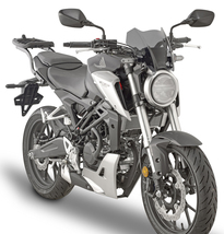 【送料込】新品 GIVI(ジビ) CB125R CB250R用 ショートスクリーン+取付ステー A1164 2018- JC79 MC52 _画像2