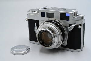 （No.2431）Konica IIIA コニカ Hexanon 48mm F2 ヘキサノン レンジファインダー フィルムカメラ 小西六写真工業株式会社 外観美品 稼働品