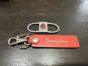  Tommy Kaira original key holder 2 piece collection stainless steel turtle design . Laser Logo type set. secondhand goods . scratch equipped.