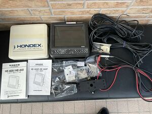ホンデックス HONDEX HE-840F (GPS無しモデル) 振動子 107/400 中古品