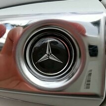 2個セット Mercedes Benz メルセデスベンツ 3D クリスタルエンブレム 14mm 鍵穴マーク 鍵穴隠し キーレス PETRONAS ペトロナス e_画像1