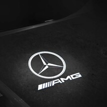 AMG メルセデスベンツ Mercedes Benz LED カーテシライト ドア ウェルカムライト W176 W177 W205 W212 W213 X166 X253 C253 X156 lo_画像3