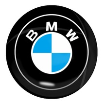2個セット BMW ビーエムダブリュー 3D クリスタルエンブレム 14mm 鍵穴マーク 鍵穴隠し キーレス ブラック do_画像8