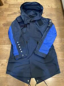 【美品】uniform experiment モッズコート　サイズ1 メンズ　ユニフォームエクスペリメント　SOPH. 日本製　ソフ　ジャケット　
