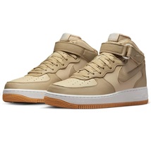 ■ナイキ エア フォース 1 ミッド 07 ライムストーン/ラタン 新品 27.5cm US9.5 NIKE AIR FORCE 1 '07 MID DV7585-200_画像6