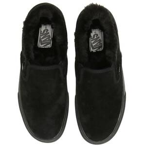 ■バンズ スリッポン ファー ブラック/ブラック 新品 29.0cm US11 VANS SLIP ON FUR V98CF FUR