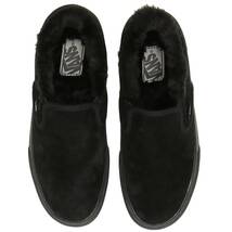 ■バンズ スリッポン ファー ブラック/ブラック 新品 29.0cm US11 VANS SLIP ON FUR V98CF FUR_画像1