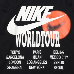 ■NIKE NSW WORLDTOUR LS TOP 黒 サイズM ナイキ スポーツウェア ワールドツアー ロングスリーブ Tee 蓄光 DA0630-010 