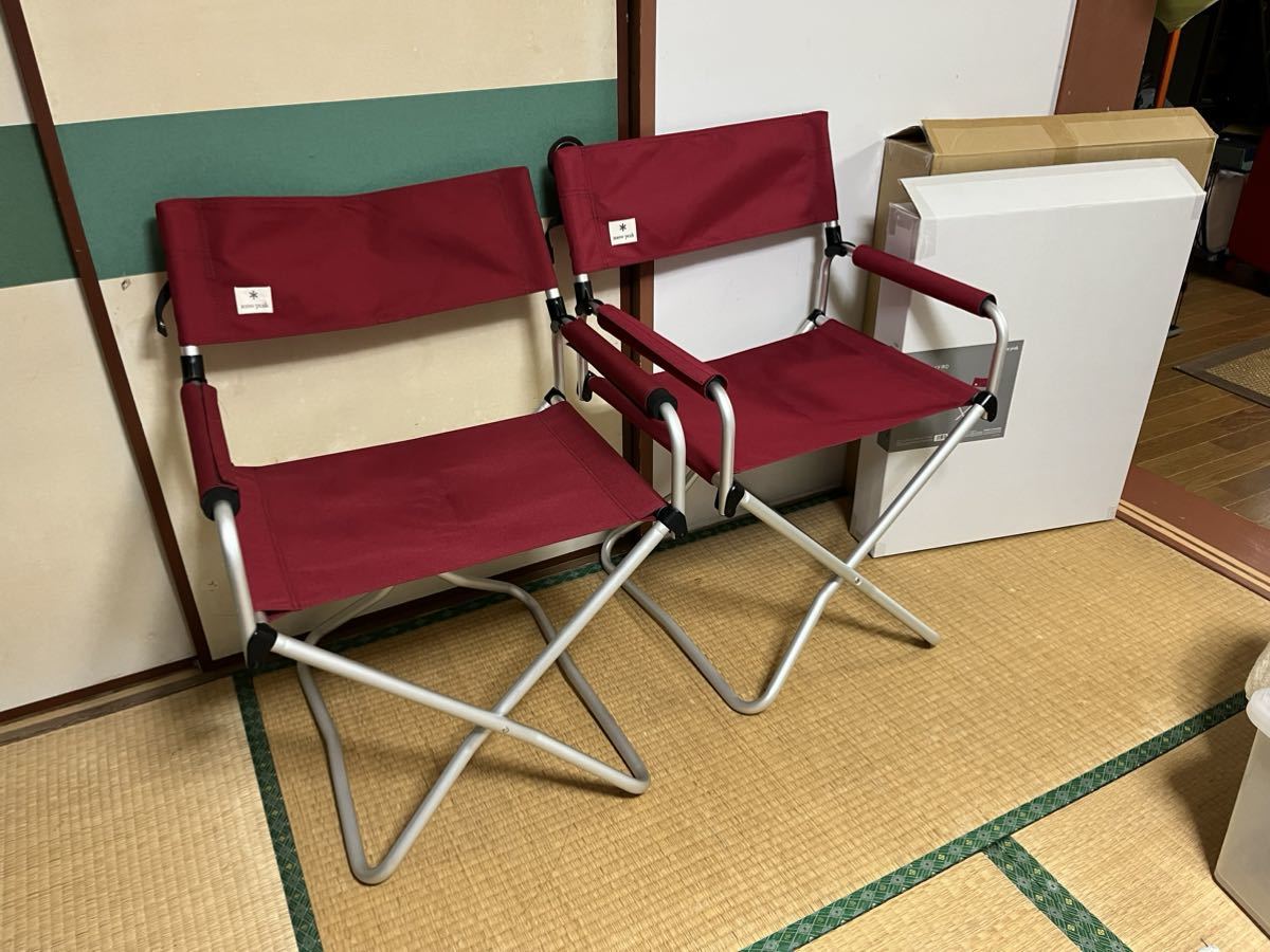 2023年最新】ヤフオク! -スノーピーク チェアの中古品・新品・未使用品一覧
