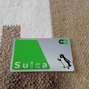 送料無料 Suica スイカ カード 交通系icカード 残高なし デポジットのみ 美品 1回使用品