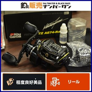 【程度良好美品★】アブガルシア レボ LTZ AE74 レーシング 右巻き ABU Garcia REVO Racing ベイトリール ブラックバス 釣り（CKN_O1）