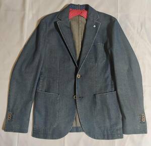 L.B.M.1911 エルビーエム1911 デニムテーラードジャケット サイズ46 中古美品