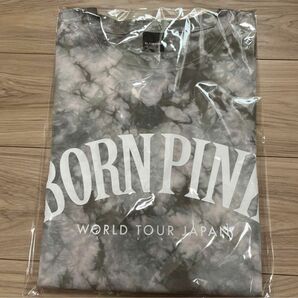 BLACKPINK ブラックピンク　Tシャツ BORN PINK Gray short ワールドツアー