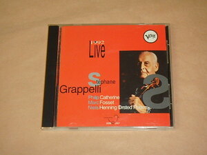 1992 Live　/　 ステファン・グラッペリ（Stephane Grappelli）/　US盤　CD