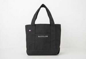 ベイフロー BAYFLOW 収納5ポケット LOGO TOTE BAG 底板付き 5部屋 便利 収納バッグ インテリアバッグ 大容量