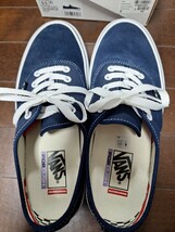 超美品！1回短時間使用！VANSバンズSKATE AUTHENTIC スケートオーセンティック ドレスブルー Dress Blue（VN0A5FC8LKZ) US9 27cm_画像10