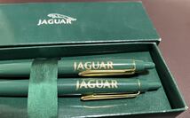 ディーラー純正 Jaguar ジャガー ボールペン シャープペンセット 未使用長期保管品_画像2