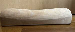 木枕（木製硬枕）桐製 天然木 木製枕 枕 長期保管品
