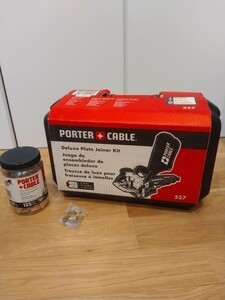 未開封 PORTER CABLE 557 デラックス プレートジョイナー キット ポーターケーブル Deluxe Plate Joiner Kit