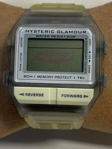 Ｂ765　稀少・レア　腕時計　CASIO/カシオ　HYSTERIC GLAMOUR/ヒステリック・グラマー　DB-81 フクロウ　クォーツ　デジタル　ビンテージ