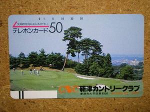 spor*290-374 новый Цу Country Club поле для гольфа телефонная карточка 