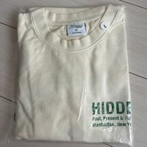 新品未使用　HIDDEN 半袖Tシャツ ヒデン　L ニューヨーク_画像1