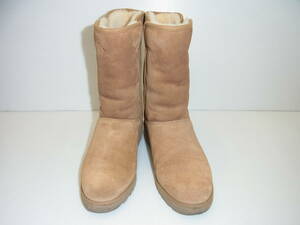 UGG UGG * boots *SIZE US8 /JP 25cm beige beautiful goods 