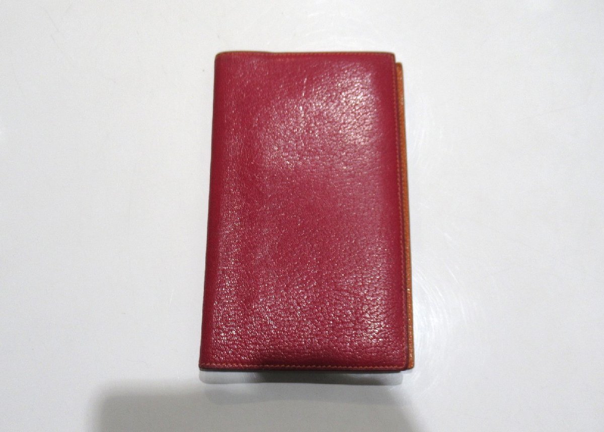2023年最新】ヤフオク! -エルメス 手帳カバー オレンジの中古品・新品