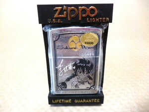 ジッポ ZIPPO サクラ大戦 sakura wars 季紅欄 シルバー色 シリアルNo.0489 未使用