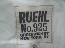 RUEHL NO.925 ルールナンバー メンズ 厚手 ボタンダウン 長袖シャツ S 白_画像2