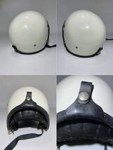 XS シェル Sシェル 極小 レア Buco ブコ MINI ENDURO ミニ エンデューロ ホワイト 白 ヘルメット 70s vintage helmet BELL ベル 500 TX r-t_画像7