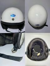 XS シェル Sシェル 極小 レア Buco ブコ MINI ENDURO ミニ エンデューロ ホワイト 白 ヘルメット 70s vintage helmet BELL ベル 500 TX r-t_画像8