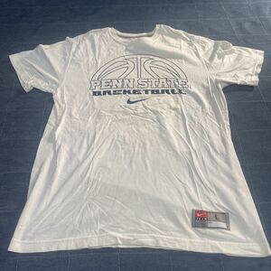 k23 NIKE NCAA バスケットボール プリント白Tシャツ サイズL表記　ホンジュラス製