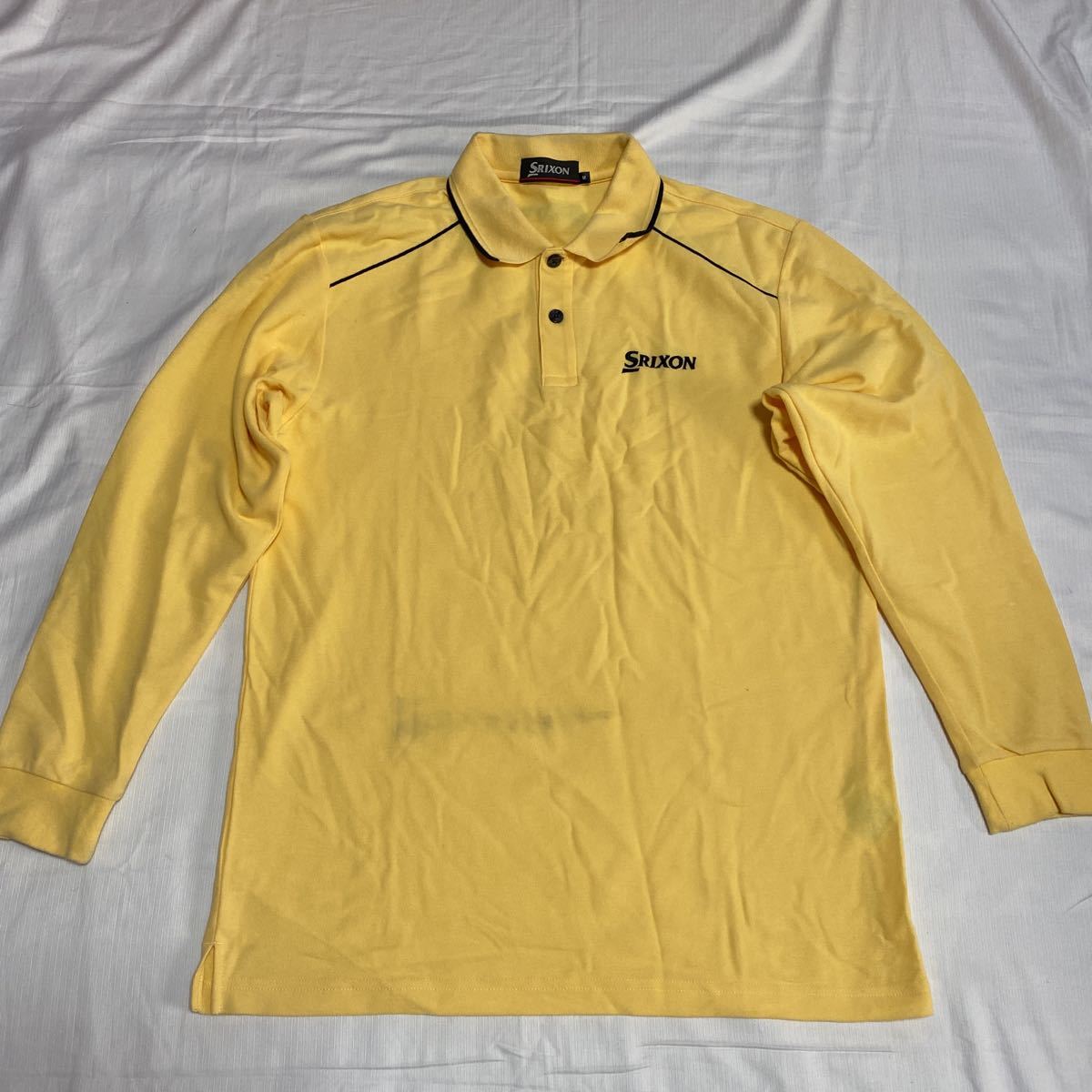 k31 SRIXON рубашка-поло с длинным рукавом размер M надпись сделано в Китае 